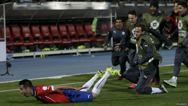 Copa America 2015: Kandaskan Uruguay 1-0, Cile ke semifinal