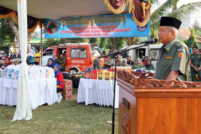 Pemkot Metro dan Dekopinda Gelar Pasar Murah di Lima Kecamatan