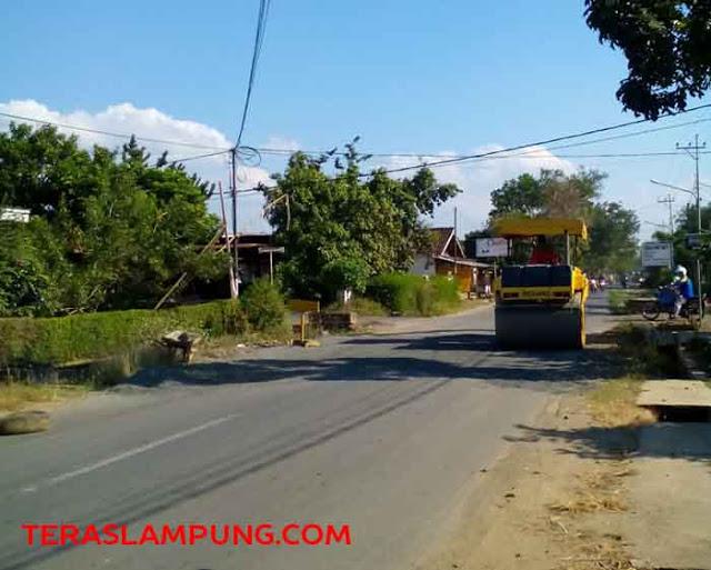Mulai Diperbaiki, Saat Lebaran Jalan di Metro Kembali Mulus
