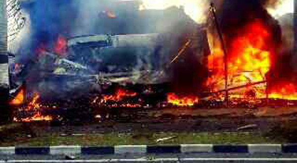 Pesawat Hercules TNI AU Jatuh di Medan, Lima Kru Dipastikan Meninggal