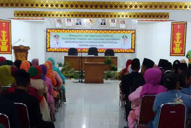 “Rolling Jilid III” di Lampung Utara, Kini Giliran Para Kepala Sekolah