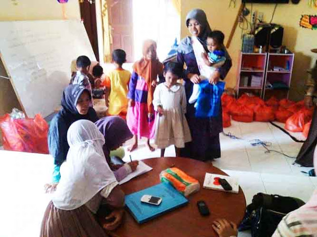 Berbagi ZISWAF di RUMAN Aceh