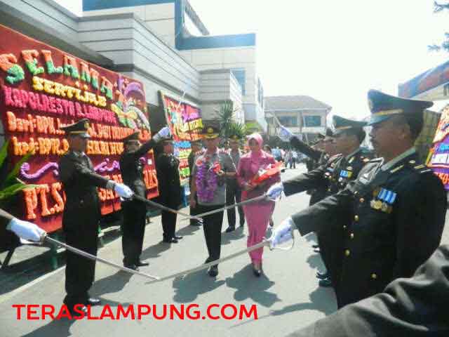 Kapolda Lantik AKBP Hari Nugroho sebagai Kapolresta Bandarlampung