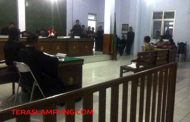 Sidang Praperadilan Ketua DPRD Lampura, Komisaris PR Way Sabuk Akui Palsukan Tanda Tangan