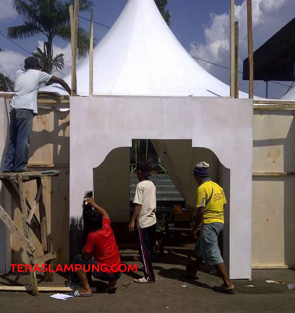 Pameran Pembangunan Lampura, Harga Sewa Tarub Terlalu Mahal