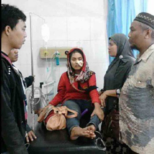 Bus Pembawa Mahasiswa KKN Unila Terguling, Puluhan Mahasiswa Luka Parah