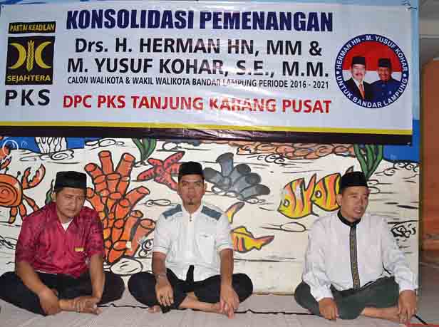 PKS Tuntaskan Konsolidasi untuk Menangkan Herman HN di Tingkat Kecamatan