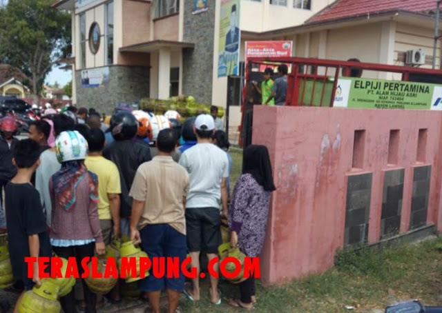 Atasi Kelangkaan Gas Elpiji 3 Kg, Pemkab Lamsel dan Hiswana Migas Gelar OP