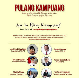 Kolaborasi Membangun Kampung dengan Pulangkampuang.com