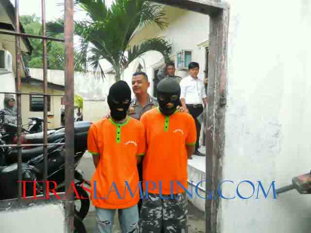 Miliki Sabu-Sabu, Dua Pemuda Warga Telukbetung Utara Dicokok Polisi