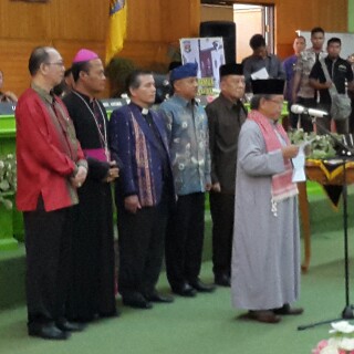 Forum Tokoh Lintas Agama Lampung Sampaikan Tiga Pernyaaan Sikap Terkait Konflik Tolikara