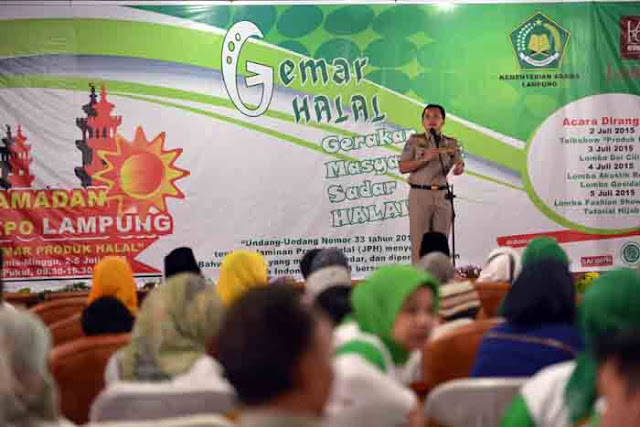 Gubernur Buka Ramadhan Expo di Masjid Al Furqon