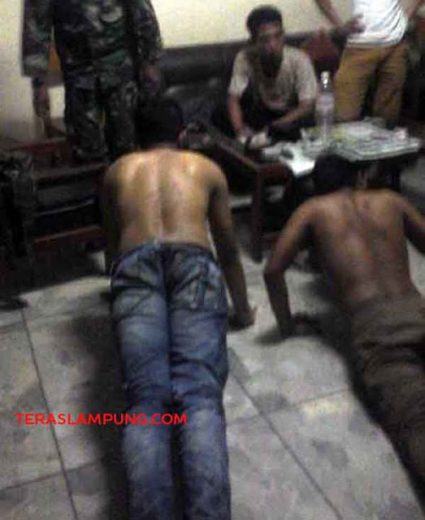 Dua Perwira TNI Gadungan Diringkus di Kantor Satpol PP Pringsewu