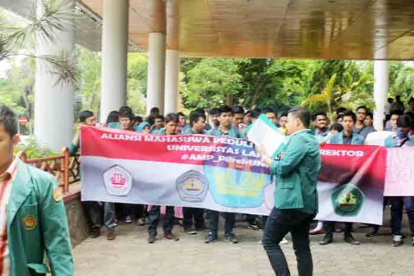 Pernyataan Sikap Aliansi Mahasiswa Peduli Pemilihan Rektor Unila