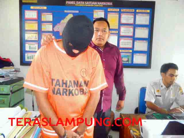 Polisi Bekuk Buron Kasus Narkoba di Rumah Kontrakannya