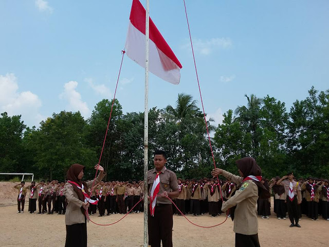 Gudep MAN 1 Pringsewu Gelar Peringatan HUT ke-54 Pramuka