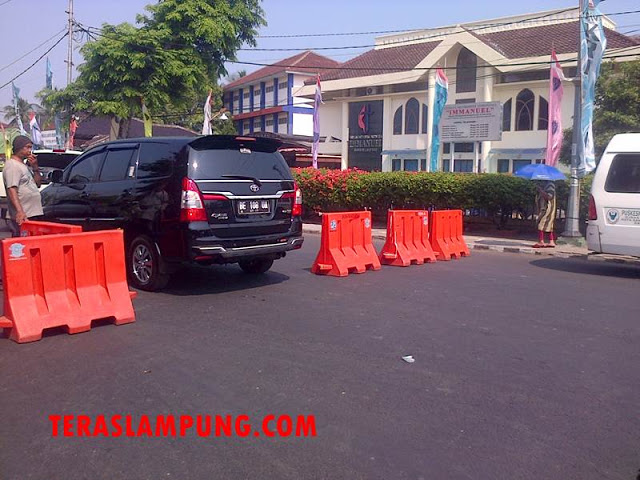 Persiapan Karnaval Budaya Festival Krakatau, Ruas Jalan Dr. Susilo Ditutup