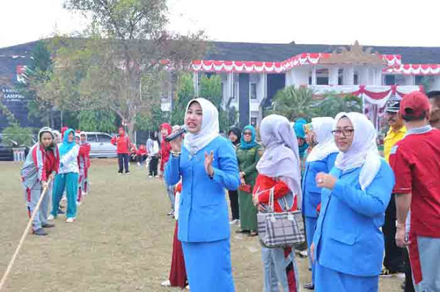 Peringati HUT RI, Pemkab Lampura Gelar Aneka Lomba