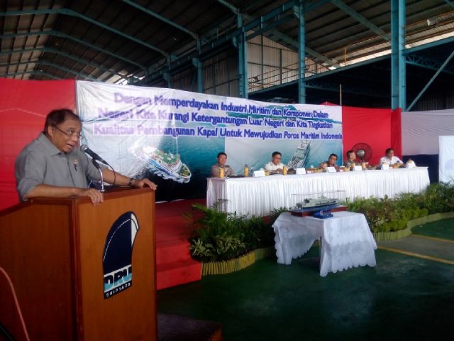 Kunjungi Pabrik Kapal Perang di Panjang, Menko Kemaritiman Yakin Indonesia Bisa Jadi Negara Maritim yang Kuat