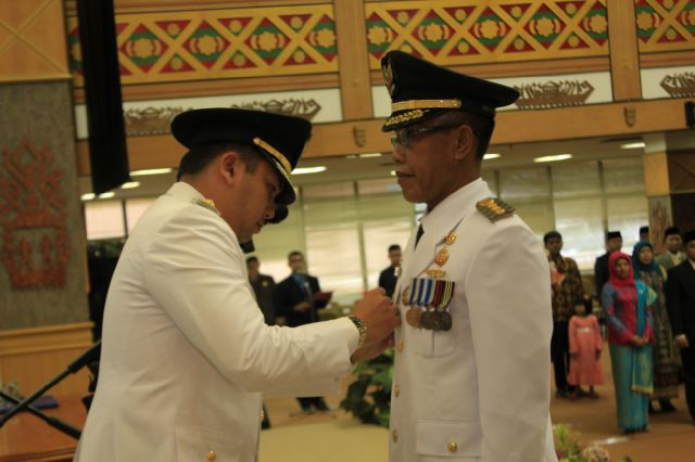 Albar Hasan Tanjung Dilantik sebagai Penjabat Bupati Way Kanan