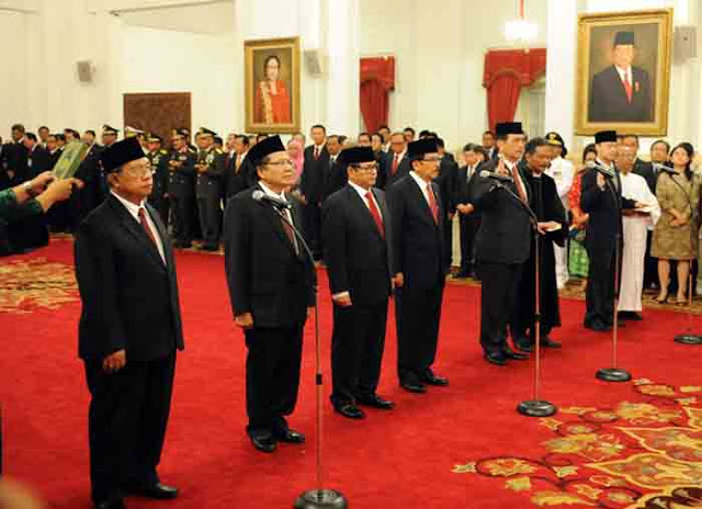 Reshufle Kabinet: 4 Menteri Kabinet Kerja Diganti, 2 Menteri Pindah Posisi