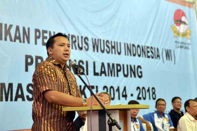 Ridho Buka Lampung Wushu Open Championship 2015