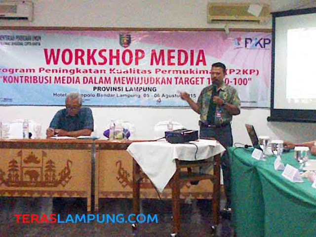 P2KP di Empat Kabupatan dan Kota di Lampung Diharapkan Capai Target