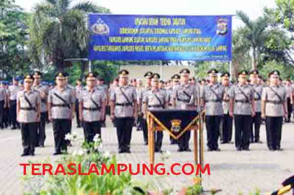 Inilah 17 Pejabat Polda Lampung yang Dimutasi
