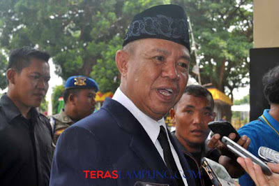 Wagub Bachtiar Basri Silatiurahmi dengan Pejabat dan Mantan Pejabat Lampung Barat