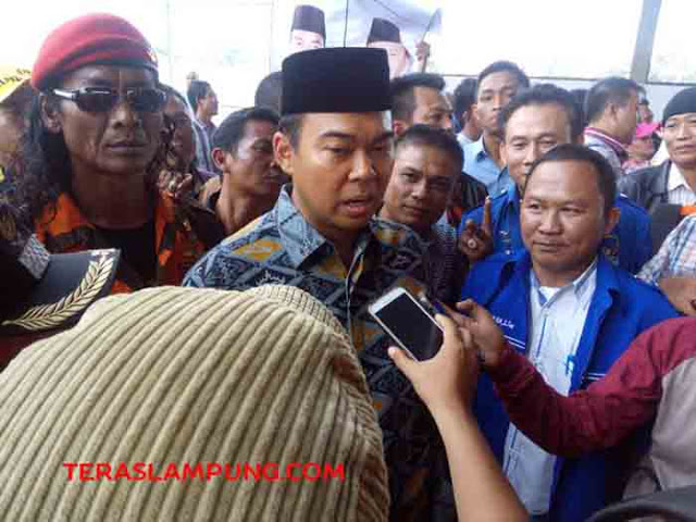 Rycko Menoza Klaim Pembangunan di Lamsel Terlihat Nyata