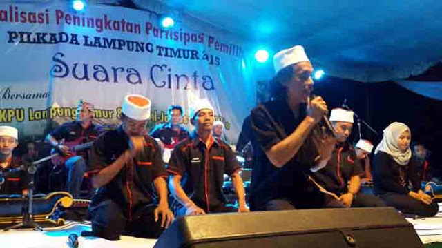 Pilkada Lampung Timur, KPU Gandeng Cak Sul untuk Tingkatkan Partisipasi Pemilih