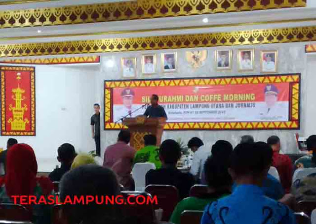 Pemkab Lampung Utara Gelar ‘Coffee Morning’ Bersama Para Jurnalis