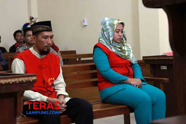 Pasutri Pembunuh Istri Mantan Anggota Dewan Dituntut Hukuman Seumur Hidup