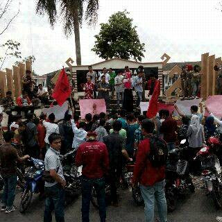 Ini Tuntutan IMM dan Mahasiswa STIH Kotabumi kepada Pemkab Lampura