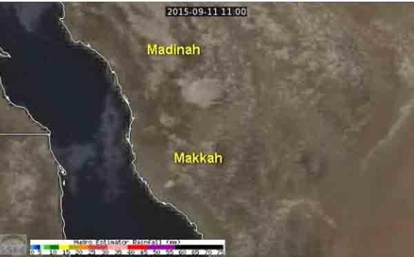 Pakar: Musibah Jatuhnya “Crane” di Masjidil Haram Terkait Awan Cumulonimbus