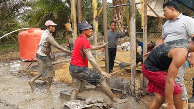 Atasi Kekeringan Lahan Padi, Pemkab Mesuji Bangun Sumur Bor