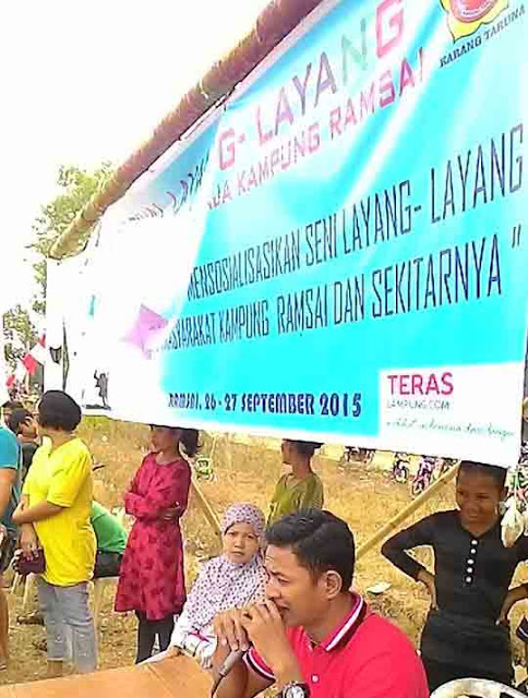 Festival Layang-Layang, Cara Warga Kampung Ramsai Waykanan Cintai Permainan Tradisional