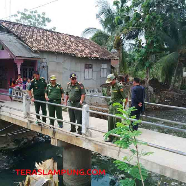 Sungai yang Luapan Airnya Sering Merendam Kota Kotabumi ini Mulai Diperbaiki