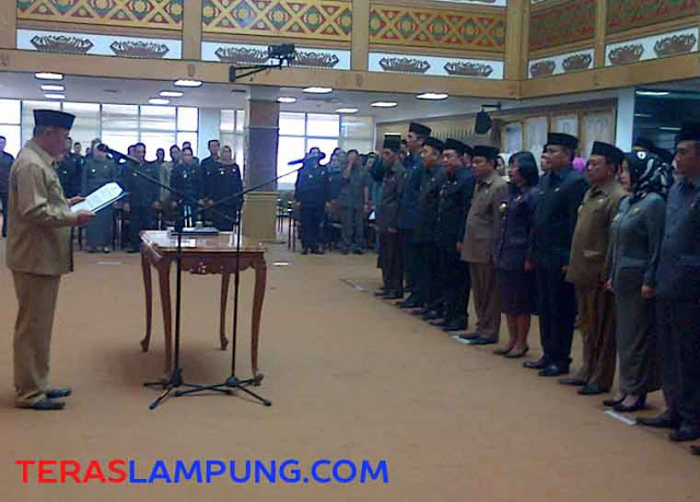 “Rolling” Pejabat, Inilah Para Pejabat Baru Pemprov Lampung