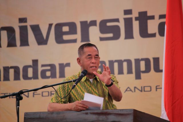 Menhan Ryamizard Ryacudu Beri Kuliah Umum dan Buka PPK di UBL