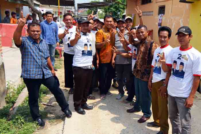 Masyarakat Katibung Sepakat Dukung Rycko dan Eki