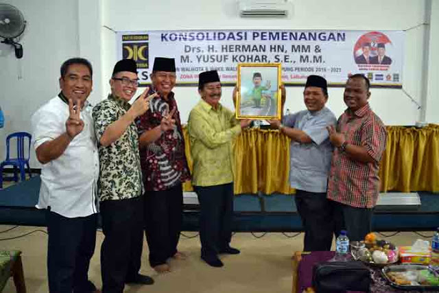 PKS Bandar Lampung Targetkan Herman-Yuk Raih 75% Suara