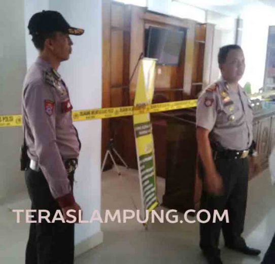 Bom di PN Kotabumi, Polres Lampura Masih Tunggu Tim Gegana