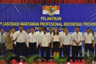 Wagub Lantik Pengurus AWPI Lampung