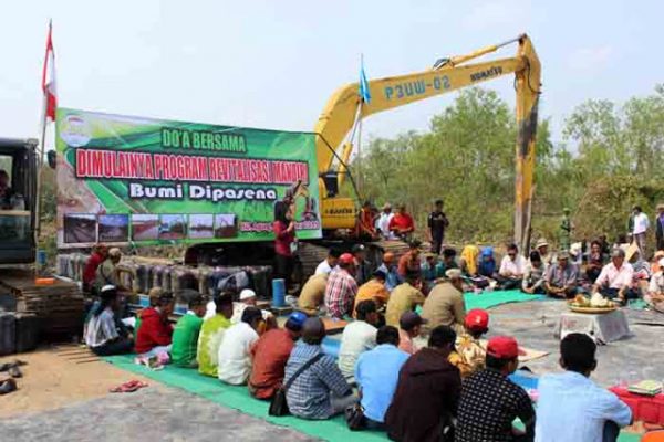 Petambak Bumi Dipasena Gencarkan Revitalisasi Tambak Secara Mandiri