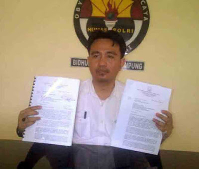KPKAD Minta Kapolda Tangguhkan Penahanan Dua Warga Way Dente Teladas
