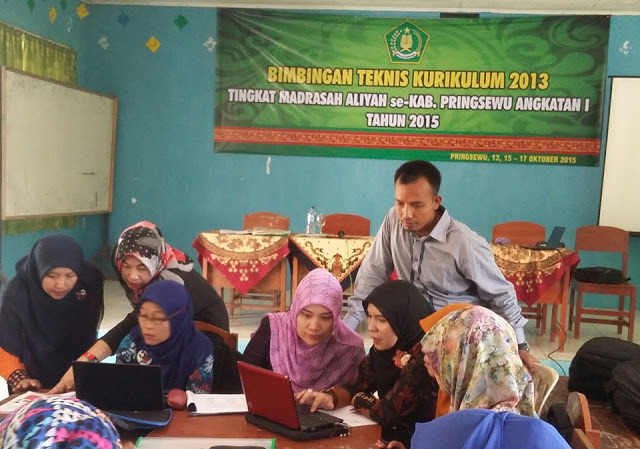 MAN 1 Pringsewu Gelar Bimtek K-13 untuk Guru Mata Pelajaran