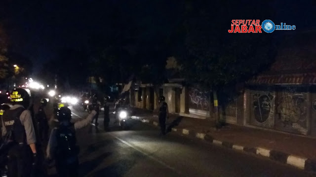 Kerumunan Bobotoh dii Kosambi Bandung Dibubarkan Polisi