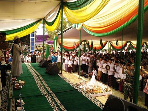 Kemeriahan Hari Santri PC NU Tanggamus