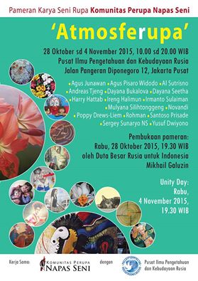Pameran “Atmosferupa” Digelar di Pusat Kebudayaan Rusia